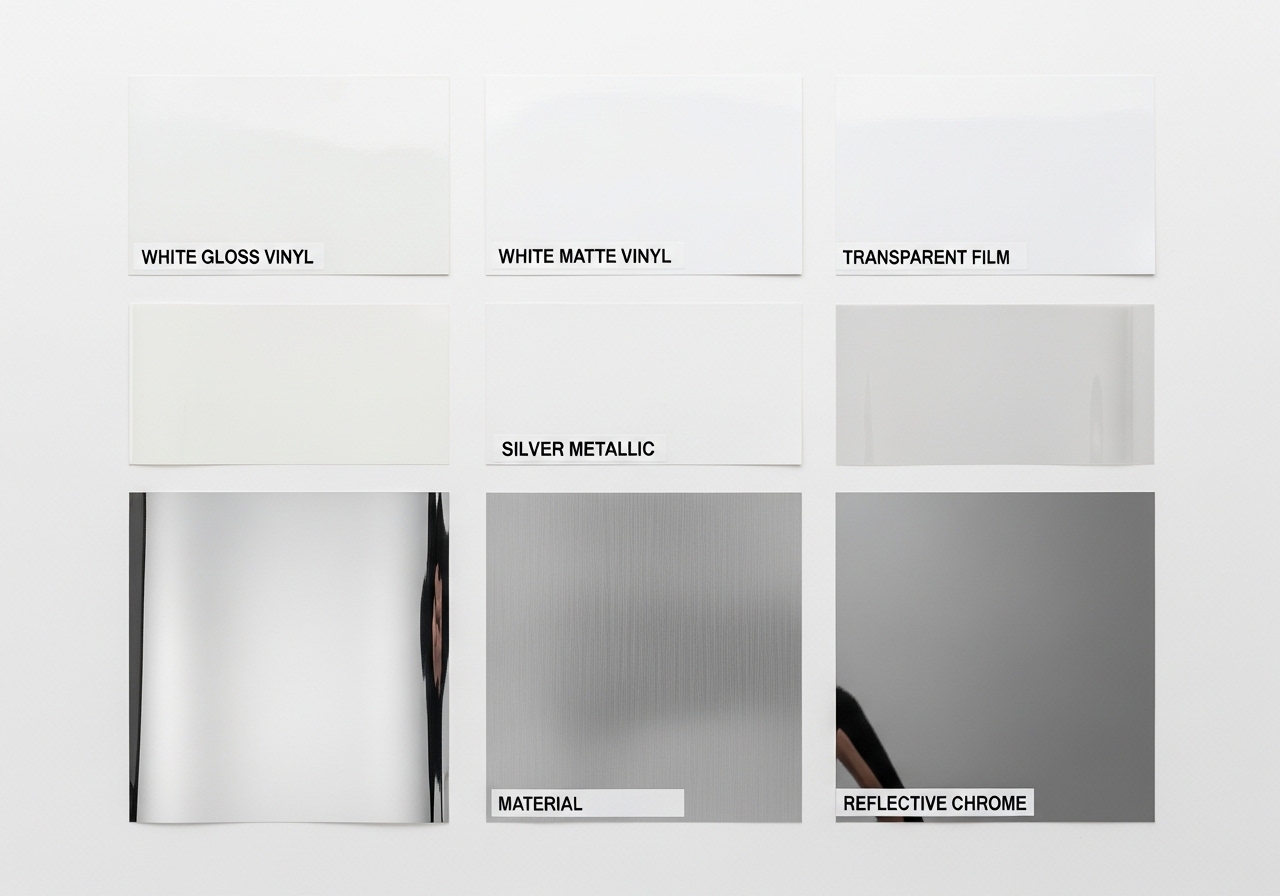 車リアガラス 素材・カッティングシートの選び方